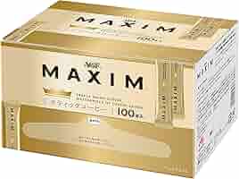maxim ブラックとダークブラウンの2色セット Amazon.co.jp: AGF Maxim Black In Box Assortment of 50 Packs